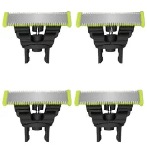 4-Pack Replacement Blades for OneBlade, Green
