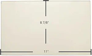 Jamestown J1000 & J2000 Center Ceramic Glass Panel Γ High-Temperature Replacement (11" x 8 7/8")