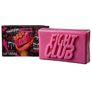 ASVP Shop Underground Fight Soap Bar - Tyler Durden Club Movie – Pink Pine Tar Bath Soap with Box