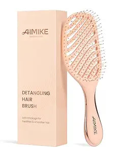 AIMIKE Detangling Brush, Wet Dry Detangler Brush, Soft Detangle Hairbrush