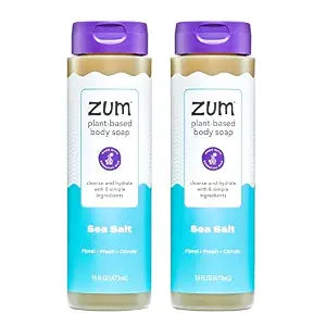 Zum Body Soap - Sea Salt, 16 fl oz (2 Pack)