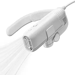 Pet Neck Dryer,110,000 RPM Brushless High-Speed Blower for Dogs and Cats,Pet Hair Dryer with 3 Speeds & 3 Temp for Grooming110V