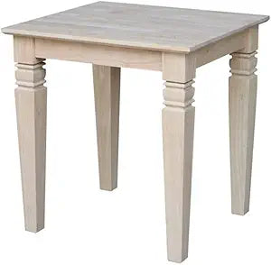 IC INTERNATIONAL CONCEPTS Java End Table Unfinished