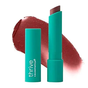 Thrive Causemetics Sheer Strength Matte Lip Tint, Natural Plum Shade