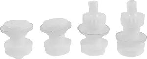 2 Sets Smart Toilet Water Spray Nozzle, Toilet Up-Down Flush Repair Parts, Bathroom Flush Nozzles for Restrooms, Up & Down Spray Head, Bidet Attachment