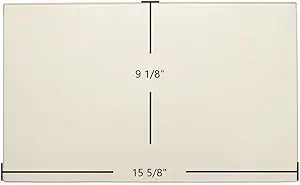Regency R5 / R7 Γ F1100 Ceramic Glass Panel Γ 15 5/8" x 9 1/8" (Part 846-302)