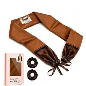 Sleep Hair Curling Tie, Heatless Curls Overnight Set