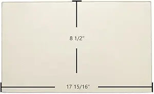 Osburn 1500 Ceramic Glass Panel (17 15/16" x 8 1/2") Γ Replaces SE16174