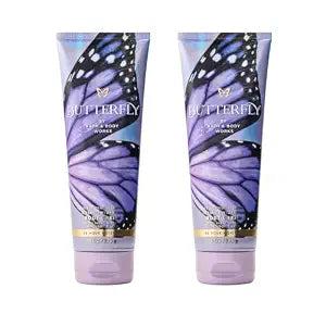 Bath & Body Works Body Cream, Butterfly Scent, 8 oz, 2 Pack