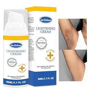 Intimate Areas Skin Lightening Cream for Private Parts, Underarm, Intimate Area, Bikini Area, Inner Thighs, Knees, Elbows, Bleach Skin Bleaching Whitening Cream For Body