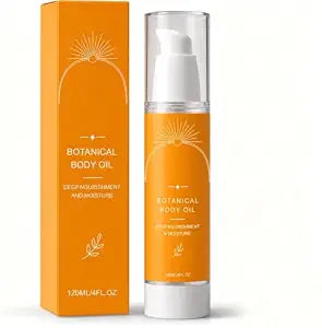 Evora Botanical Body Oil for Crepey Skin, Body Oil with Wakame Algae, Brazil Nut & Passionflower Seed Oils,Non-Greasy Lightweight Firming Massage Oil for Smoother
