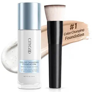 Color Changing Foundation for Mature Skin: Self-Adjusting Light-to-Medium Coverage ï¿½ï¿½ï¿½ï¿½ï¿½ï¿½ï¿½ï¿½ï¿½ 12-Hour Hydrating Wear ï¿½ï¿½ï¿½ï¿½ï¿½ï¿½ï¿½ï¿½ï¿½ Soft