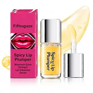 Spicy Lip Plumper, Hydrating Lip Volumizer Serum & Gloss