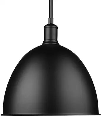 Sawyer 1 Light Pendant, Matte Black