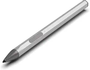 Stylus Pen for HP Envy X360 Pavilion X360 Specter X360 Spectre X2 Envy X2 Rechargeable MPP 2.0 Tilt Active Pen with 4096 Pressure Sensitivity, Palm Rejection, Magnetic Attachment Function, Silver