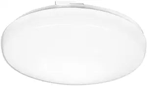Lithonia Lighting 11 Inch Round LED Flush Mount Ceiling Light, Low Profile Modern Ceiling Light Fixture, 4000K Cool White Color Temperature, Dimmable, White (FMLRDL 11 14840 M4)