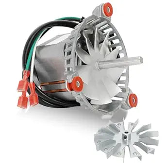 3-21-08639 Combustion Blower Motor Replacement for Harman P68, XXV, P43, P61, P38 Γ Includes Single Paddle Fan Blade, Perfect for Harman Advance, Accentra 52i & Accentra | Pellet Stove Blowers