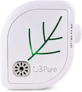 Leaf Wall Plug-In Air Purifier - Room Deodorizer & Mini Adjustable Ozone Generator and Ionizer - The Perfect Air Freshener for the Office, Bedroom, Kitchen, Smoke, Dust or your Cats and Dogs