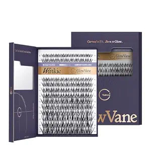 TrueCurve Lash Clusters, Wispy Curved Band Eyelash 8-18mm, Winkie