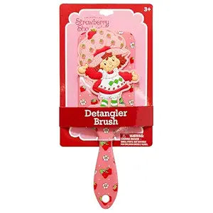 LUV HER Kids’ Detangling Hair Brush – Fun Strawberry Shortcake Design, Gentle on Wet & Dry Hair, Ideal for Kids Ages 3+, Makes Hair Care Fun and Easy