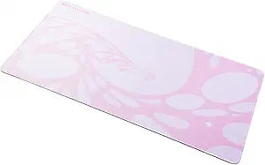 GravaStar Large Gaming Mouse Pad with Non-Slip Rubber Base,Stitched Edge,Desk mat for Laptop,Computer & PC, Wristing Pad for Gamer,Office & Home, 31.5 * 15.7 inch - Pink
