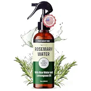 IQNATURAL Rosemary Water Spray for Hair Growth - Rosemary Water Spray & Rosemary Hair Spray for Hair - Strengthen, Thicken, Moisturize, Repair - Made in USA - 4oz