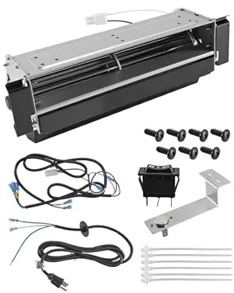 FIB100 Blower Fan Fit for Procom Duluth Forge Dual Fuel Fireplace FDF300R FDI32R FBD32RT PC32VFC PC36VFC FBD28T Ventless Gas Fireplaces