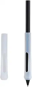 Silicone Pen Grip Holder and Stand Compatible for Wacom Pro Pen 3 PTK470 PTK670 PTK870 Ergonomic Tablet Pen Protective Sleeve, Stylus Pen Accessory (White)