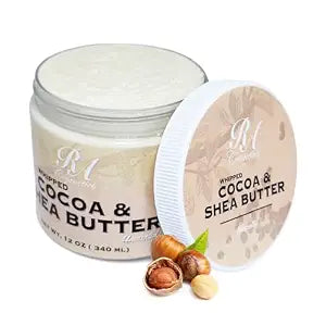 RA COSMETICS Whipped Cocoa & Shea Butter, Unscented, 12oz