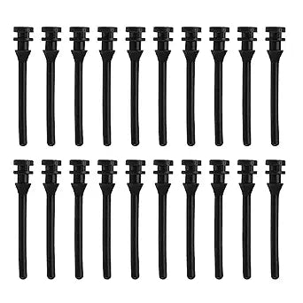 The Lord of the Tools 50Pcs 43mm Cooling Fan Mount Screw Anti-Vibration Rubber Fan Screws Anti Noise Reducing Vibration Screws Computer Accessories