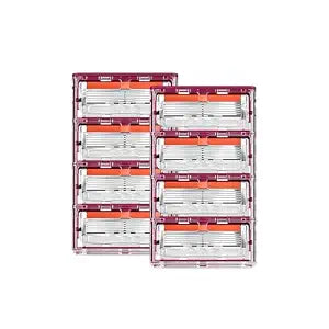 Dollar Shave Club For Women - Razor Refills (8 Pack) - Extra Close Shave