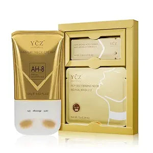 Ycz AH-8 Neck Cream and Lifting and Firming Neck Mask Set Nourish the Neck