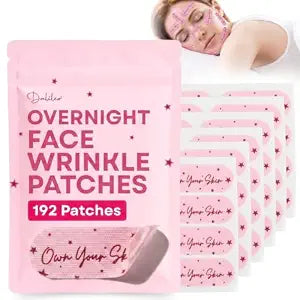 DaliLeo Face Tape for Wrinkles Overnight,192 Count Wrinkle Patches