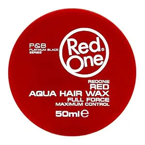 Redone Hair Styling Aqua Wax - 50 ml/1.69 Fl Oz Travel Size | Edge Control | Ultra Hold Hair Gel | Strawberry Scent | For Men & Women's Maximum Control
