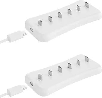 Under Cabinet Lighting Charging Station,6 Type-c Charging Ports 2Pack
