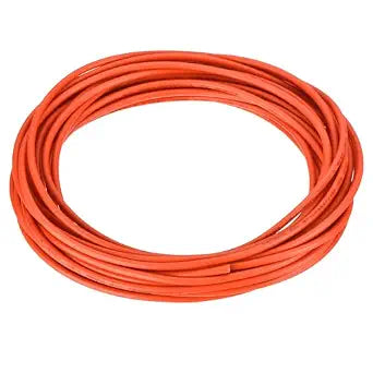 MECCANIXITY 18AWG Stranded PVC Hookup Wire, UL1015 600V 7.5m/25ft Tinned Copper Electrical Wire Orange 221 F for Internal Connecting