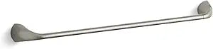 KOHLER 37051-Bn Alteo Bathroom Towel Bar, 24", Brushed Nickel