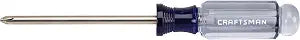 CRAFTSMAN Phillips Screwdriver, PH #2 X 4 IN, Acetate (CMHT65004)