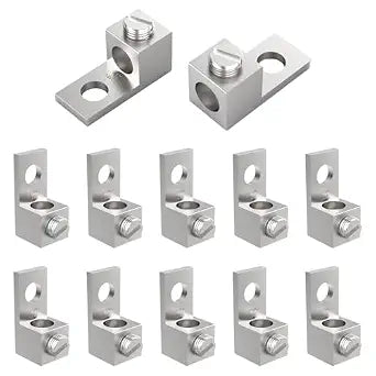 12 Pcs Aluminum Alloy Mechanical Lugs, Electrical Wire Lugs