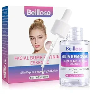 Milia Remover Treatment, Milia Spot Treatment with Salicylic Acid Milia Acne Serum Clearing Skin Essence Facial Bump Refining Essence 30 mL