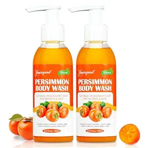 2 PCS Persimmon Body Wash for Strong Odor Control, Natural Eliminator