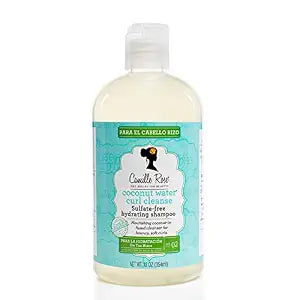 Camille Rose Shampoo, Coconut Water Curl Cleanse – Lightweight Moisturizing Shampoo with Natural Oils for Soft, Bouncy Curls, Frizz Control, 12 Fl Oz