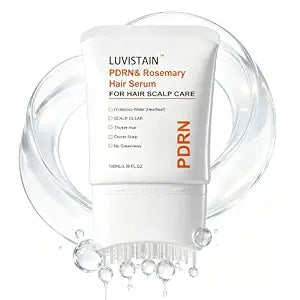 Hair Growth Serum with Built-in Applicator Brush - Heartleaf-Derived Exosomes for Scalp Revitalization - Korean Hair Care Solution (1pcs, one size)