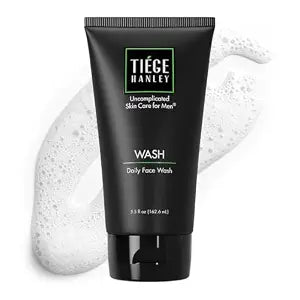 Tiege Hanley Daily Face Wash for Men, Cleanser, Fragrance-Free, 5.5 Fl Oz