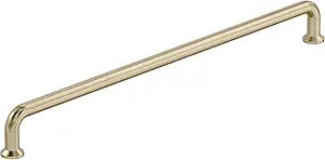 Amerock Factor 12-5/8 inch (320 mm) Center-to-Center Golden Champagne Cabinet Pull, BP36966BBZ
