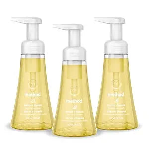 method Foaming Hand Wash, Lemon + Freesia, 10 fl oz, 3 pack