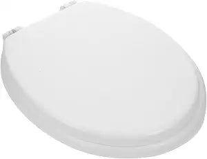 ORFOFE Foam Toilet Seat Cushion Elongated Toilet Seat Cover Soft Padded Replacement for Bathroom Thickened Support Easy Clean Detachable Design 16.92 X 13.58 X 1.57 in