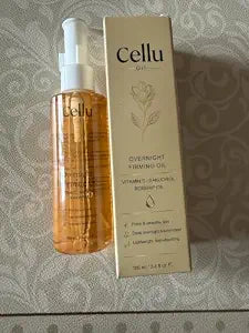 Cellu Overnight Firming Oil,Vitamin C, Bakuchiol, Rosehip
