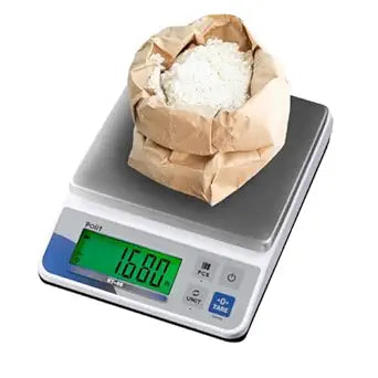 Polit Digital Kitchen Scale KT-66 30lb/13kg0.05oz/1g Precision Food Scale with LCD DisplayBattery or Plug-inStainless Steel TopGrams, Ounces, Pounds5 Units for Baking, Farming & Shipping Scale