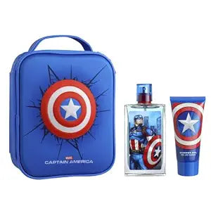 Disney Captain America 3.4 EDT M + 3.4 S/G+ Zip Case (123158)